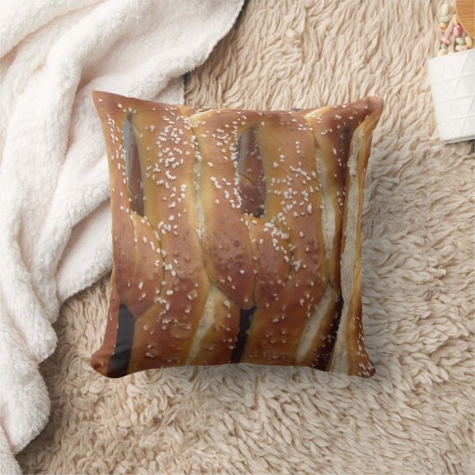 フィラデルヒィアの柔らかいプレッツェルの枕 クッション (ブランケット)