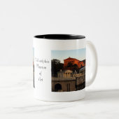 フィラデルヒィアの美術館 ツートーンマグカップ (正面右)