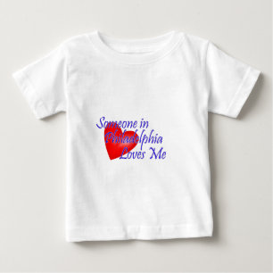 フィラデルヒィアの誰かは私を愛します ベビーTシャツ