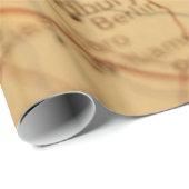 フィラデルヒィアのPAのヴィンテージの地図のギフト用包装紙 ラッピングペーパー (ロールコーナー)