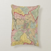 フィラデルヒィア市のまわりの地図 アクセントクッション (裏面(縦))