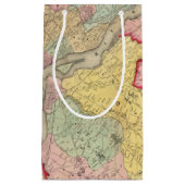 フィラデルヒィア市のまわりの地図 スモールペーパーバッグ (正面)
