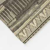 フィラデルヒィア市のまわりの地図 フリースブランケット (角)