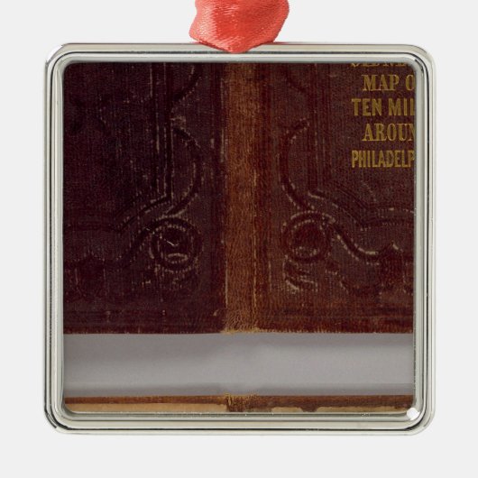 フィラデルヒィア市のまわり メタルオーナメント (正面)