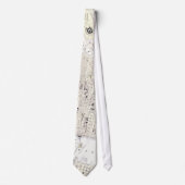 フィラデルヒィア(1885年)のヴィンテージの地図 ネクタイ (正面)