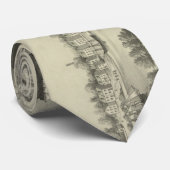 フィラデルヒィアPA (1875年)のヴィンテージの絵解き地図 ネクタイ (ロール)