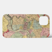 フィラデルフィのまわりにアの都市の地図 Case-Mate iPhoneケース (裏面 (横))