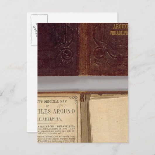 フィラデルフィのまわりにアの都市 ポストカード (正面/裏面)