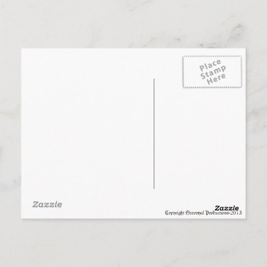 フィラデルフィアからの挨拶 ポストカード (裏面)