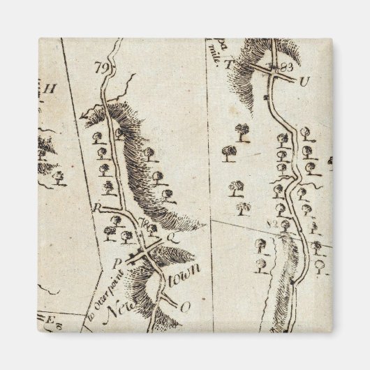 フィラデルフィアからアナポリスMd 57 マグネット (正面)