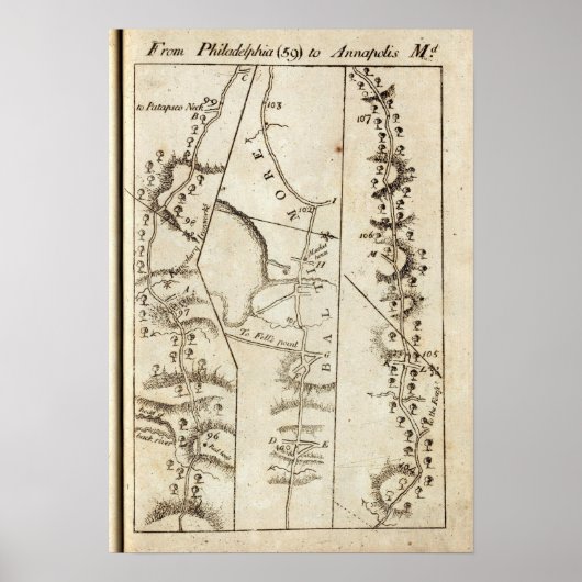 フィラデルフィアからアナポリスMd 59 ポスター (正面)