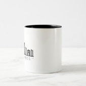 フィラデルフィアで悪いことが起こる:スカイライン ツートーンマグカップ (中央)