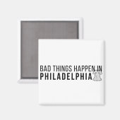 フィラデルフィアで悪いことが起こる：リバティ・ベル マグネット (正面/裏面)