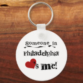 フィラデルフィアにいる人 キーホルダー (正面)