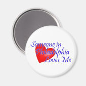 フィラデルフィアにいる誰かが私を愛している マグネット (正面/裏面)