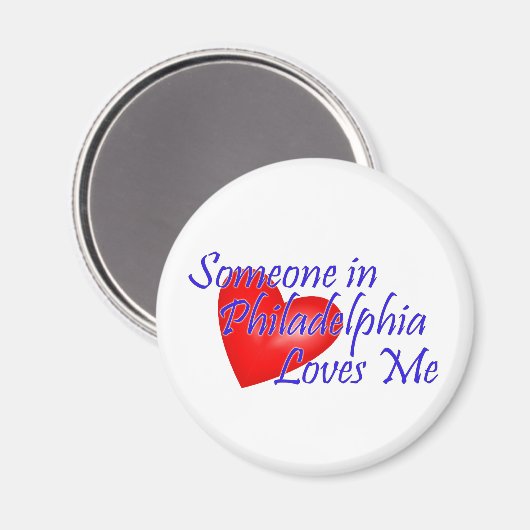 フィラデルフィアにいる誰かが私を愛している マグネット (正面/裏面)