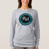 フィラデルフィアのサッカーモマフィリーラブレトロTシャツ Tシャツ (正面)