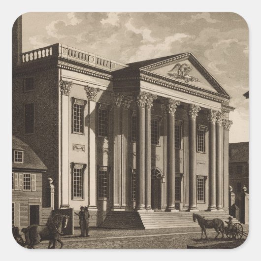 フィラデルフィアのジェラード銀行 スクエアシール (正面)