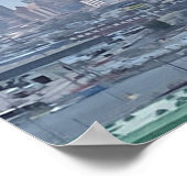 フィラデルフィアのスカイライン写真ポスター ポスター (角)