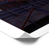 フィラデルフィアのスカイライン写真 ポスター (角)