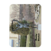 フィラデルフィアのロッキー像 マグネット (縦)