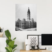 フィラデルフィアの市役所 ポスター (ホームオフィス)