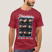 フィラデルフィアの投手 Tシャツ (正面)