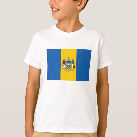 フィラデルフィアの旗 Tシャツ (正面)