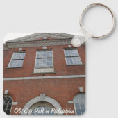 フィラデルフィアの旧市庁舎 キーホルダー (裏面)