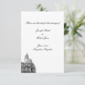 フィラデルフィアの目的地の結婚式の日付を保存 セーブザデート (スタンド正面)