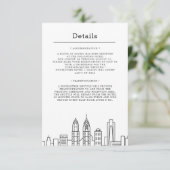 フィラデルフィアの結婚式 | ゲスト情報 招待状 (スタンド正面)