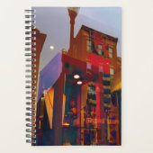 フィラデルフィアの通りへの赤い反射 プランナー手帳 (正面)