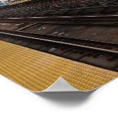 フィラデルフィアの高速電車の駅 ポスター (角)