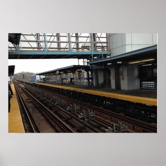 フィラデルフィアの高速電車の駅 ポスター (正面)
