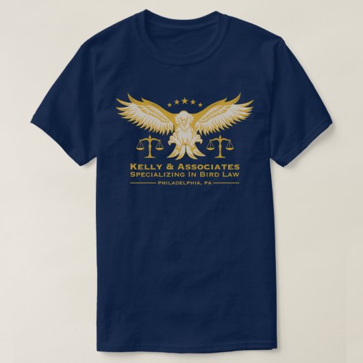 フィラデルフィアの鳥の法則 Tシャツ (デザイン正面)