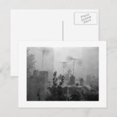 フィラデルフィアの12日に嵐。 ポストカード (正面/裏面)