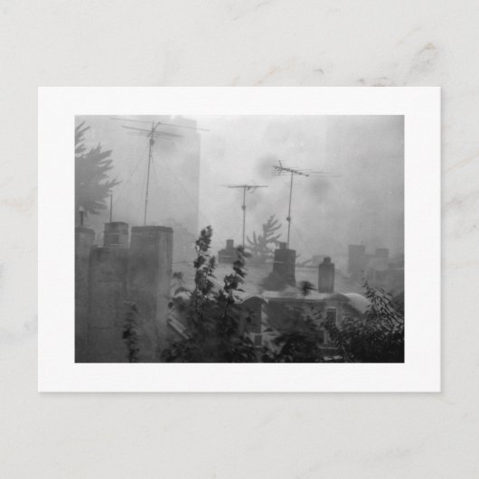 フィラデルフィアの12日に嵐。 ポストカード (正面)