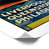 フィラデルフィアへのホワイトスターライン ポスター (角)