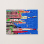 フィラデルフィアスカイクリスマススタイル ジグソーパズル (横)