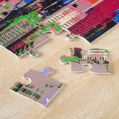 フィラデルフィアスカイクリスマススタイル ジグソーパズル (側面)