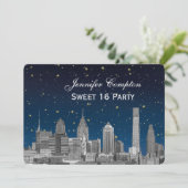 フィラデルフィアスカイラインエッチブルースターリースウィート16 H 招待状 (スタンド正面)