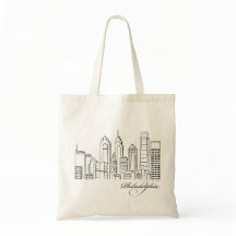 フィラデルフィアスカイライントートバッグ