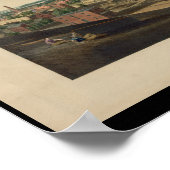 フィラデルフィアネイビーヤードシップハウスPAプリント ポスター (角)