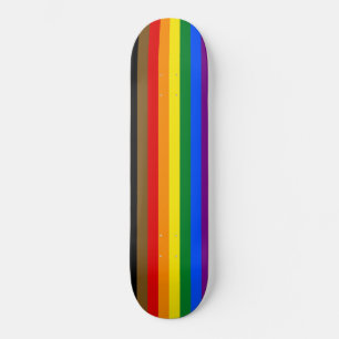 フィラデルフィアプライドフラグLGBTQ スケートボード