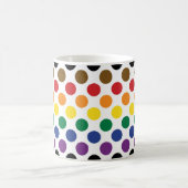 フィラデルフィアプライド国旗 コーヒーマグカップ (中央)