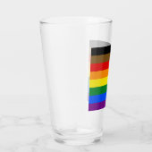 フィラデルフィアプライド国旗LGBTQ タンブラーグラス (右)