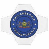 フィラデルフィアペンシルバニア サッカーボール (フラット)