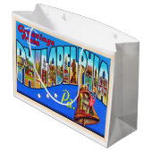 フィラデルフィアペンシルベニアPA大文字はがき ラージペーパーバッグ (裏面アングル)