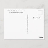 フィラデルフィアポストカードシティホール ポストカード (裏面)