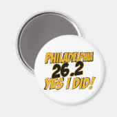 フィラデルフィアマラソン マグネット (正面/裏面)